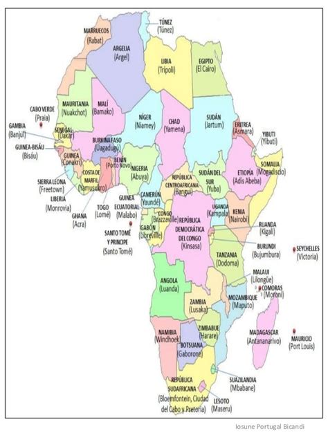 Mapa ã¡frica