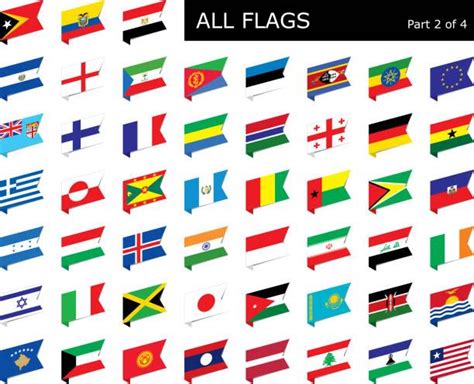 Full Collection Of World Flags In Alphabetical Order Flag All World