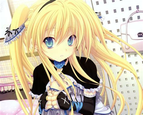 Anime Girl Blonde Hair And Blue Eyes Image Gallery - Photonesta | Anime
