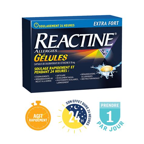 Gélules Allergies | REACTINE®