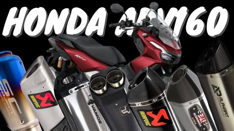 เสียงท่อ Honda Adv 160 Exhaust Sound Youtube