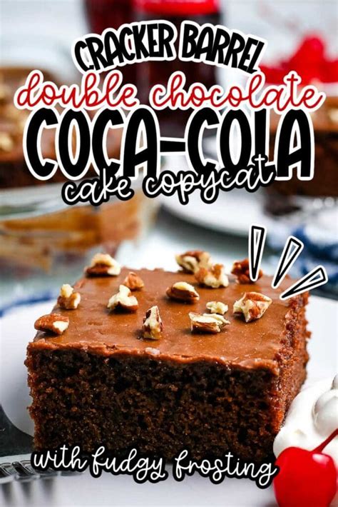 Easy Cracker Barrel Chocolate Coca Cola Cake Recipe