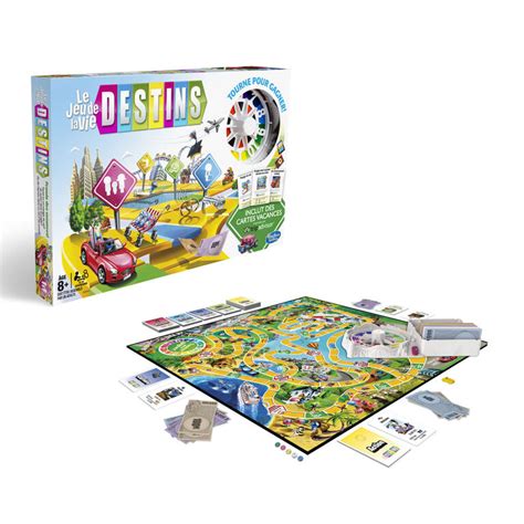 Hasbro Gaming Jeu Destins Le Jeu De La Vie Édition Française Toys