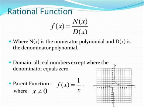 ppt graphing rational functions powerpoint presentation id 547114