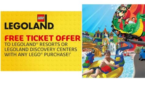 Lego Shop Bogo Legoland Ticket With Purchase Southern Savers