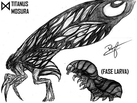 Titanus Mosura Mothra Queen Of The Monsters By Darfrenzilla On Deviantart