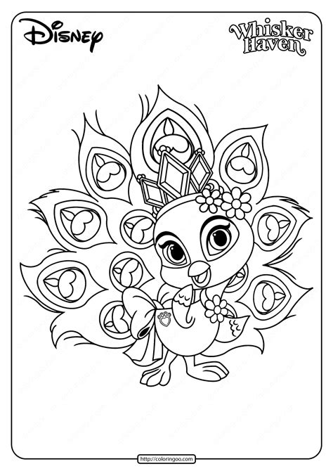 Left click on a coloring page and drag it to paint3d or similar. Printable Palace Pets Sundrop Pdf Coloring Page