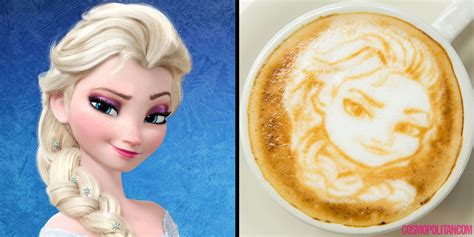 Disney Princess Latte Art Exists And Its Amazing