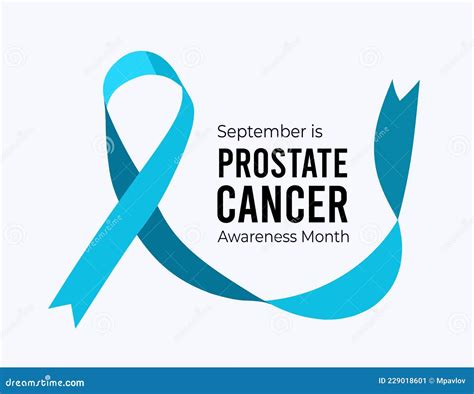 September Is Prostate Cancer Awareness Month Vector Illustration Stock Vector Illustration Of