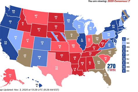 Joe biden has been elected president of the united states, after his projected victory in pennsylvania took him over the winning line. 5 election 2020 interactive maps to help you predict Trump vs. Biden - Deseret News