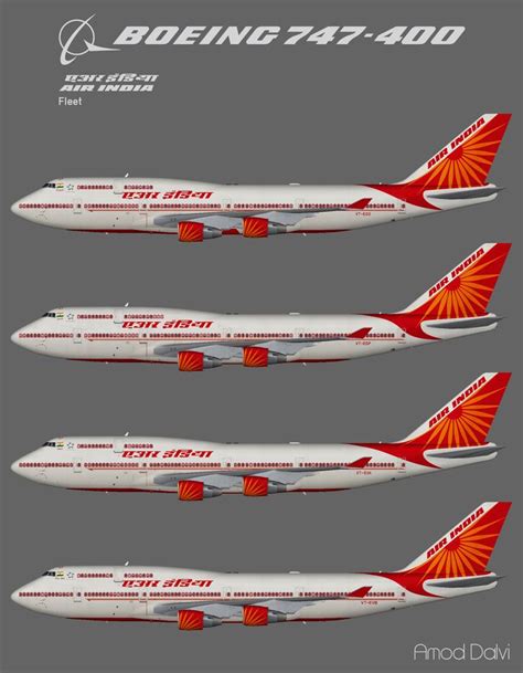 Air India 747 400 Air India Boeing 747 400