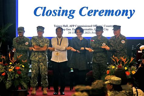 Joint Philippine And Us Th Balikatan Exercises Formally Ended Peoples Tonight Online