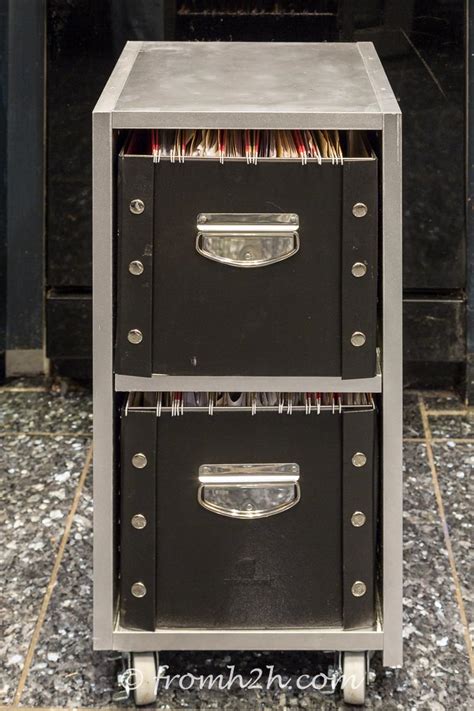 These cabinets are designed and made for daily professional and commercial use and will hold up due to their materials. DIY Glam Industrial Filing Cabinet