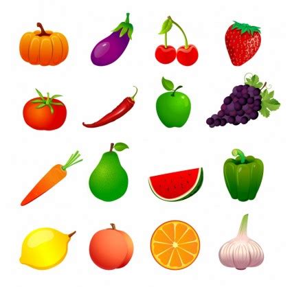 Check spelling or type a new query. Buah Dan Sayuran-vektor Icon-vektor Gratis Download Gratis