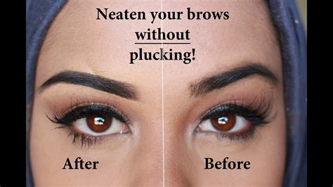 How To Make Your Eyebrows Look Better Without Makeup Mugeek Vidalondon