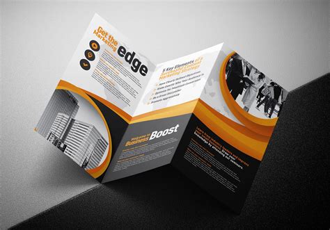 Template For Tri Fold Brochure