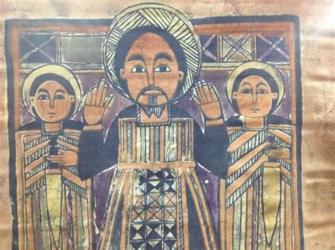 Ethiopian Coptic Tapestry Classic Art Tapestry Art