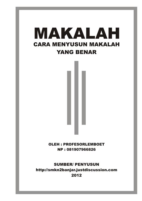 Cara Membuat Resume Makalah / Meski demikian, isi atau uraiannya lebih