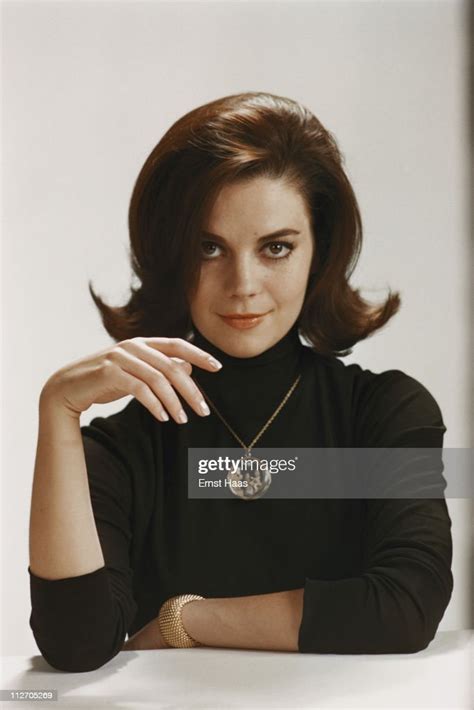 American Actress Natalie Wood Star Of The Musical Film West Side