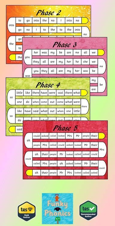 Phonics Tricky Word Board Games Phases 2 5 Teaching Resources