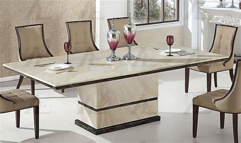 Buy American Eagle Dt H28 Dining Table In Tan Marble Online