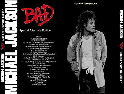 World Of Bootlegs Bootleg Michael Jackson Bad Special Alternate