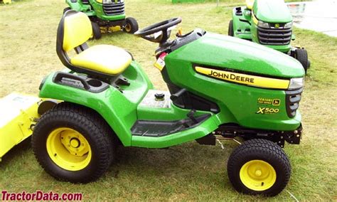 John Deere X500 Tractor Photos Information