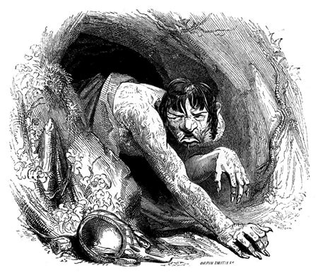 Caliban Victorian Illustrated Shakespeare Archive