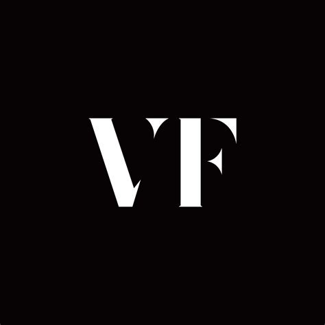 Vf Logo Letter Initial Logo Designs Template 2768244 Vector Art At Vecteezy