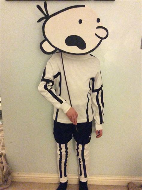 Diary Of A Wimpy Kid Homemade Costume For World Book Day Book Day
