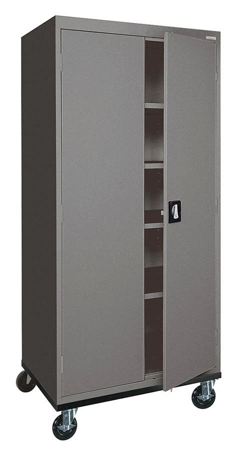 Maybe you would like to learn more about one of these? SANDUSKY Commercial Storage Cabinet, Charcoal, 72 in H X ...