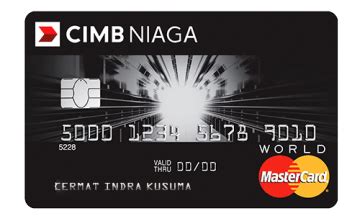 Specifically for the cimb niaga. Kartu Kredit CIMB Niaga World MasterCard - Cermati