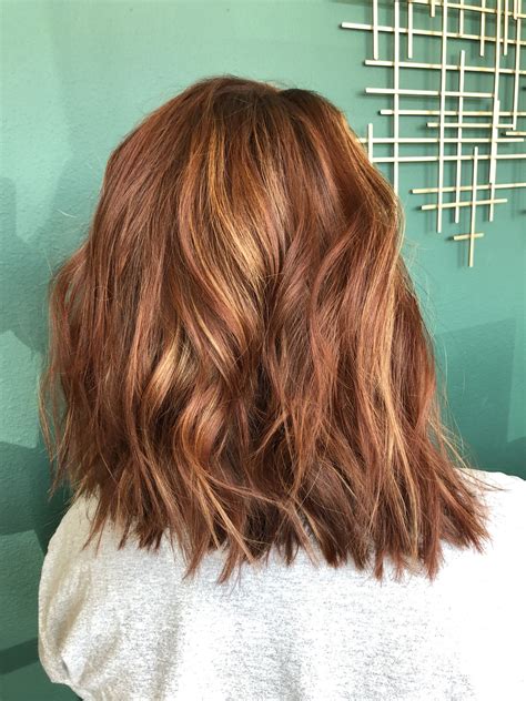 Copper Balayage Copper Brown Hair Light Hair Color Hair Color Light