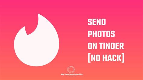 Tinder's matching algorithm and the score it assigns to you determines whose profile you are shown and to whom your profile is shown, and how prominently. How to send photos on Tinder [no hack, no tinder plus or ...