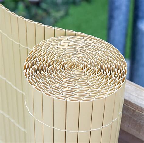 40 X 10m 13ft 1in X 3ft 3in Artificial Bamboo Cane Plastic Garden