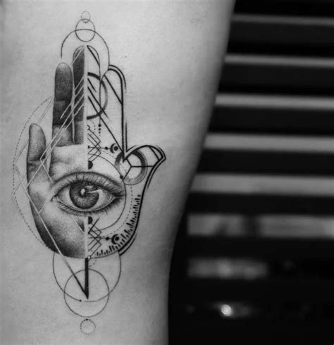 50 Deeply Symbolic Hamsa Tattoos You Cant Resist To Get Inked With