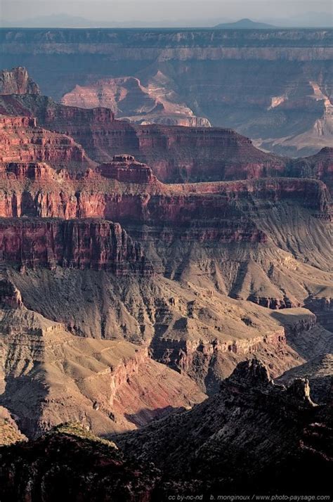 Grand Canyon North Rim Arizona Pics Et Falaises Dans Le Grand