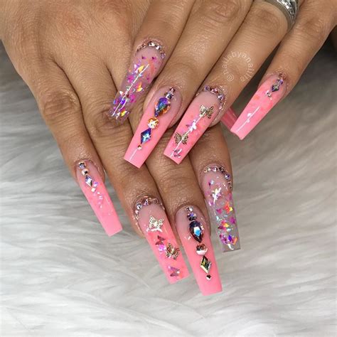 20 Beautiful Acrylic Nail Designs The Glossychic