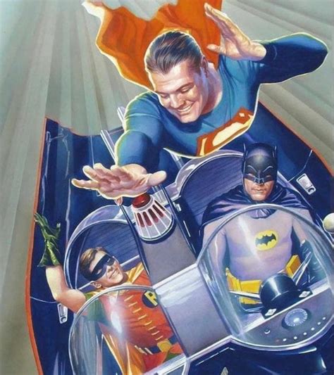 Batman Robin And Superman By Alex Ross Batman