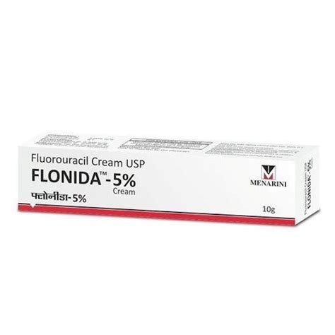 Flonida Fluorouracil Cream Usp 10 G Treatment Derma At Rs 245tube