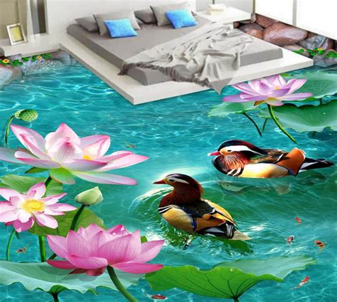 Floor murals 3d floor painting living room flooring custom photo wallpaper home 3d floor art floor wallpaper 3d flooring floor design. 3d floor tiles waterproof wallpaper for bathroom mandarin ...