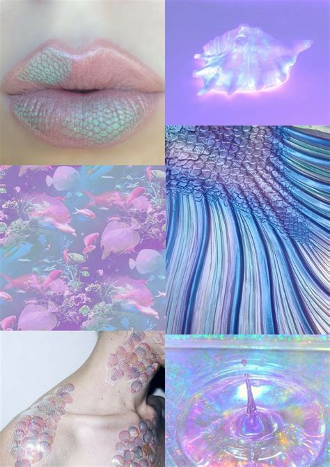 Like Iridescent Hues To Be Used On Product Packing Stickers Mermaid