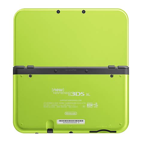 ¡checa El New Nintendo 3ds Xl Verde Exclusivo De Amazon Qore