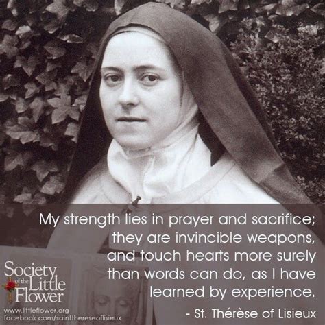 ~st Therese Of Lisieux Thérèse Of Lisieux St Therese Saint Quotes