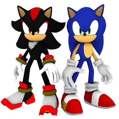 Pin On Sonic And Shadow Friendship