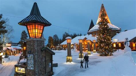 15 Warm Places To Visit In December In Europe Rovaniemi Cool Places