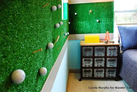 Golf Themed Childs Bedroom Golf Room Golf Decor Golf Wall Decor