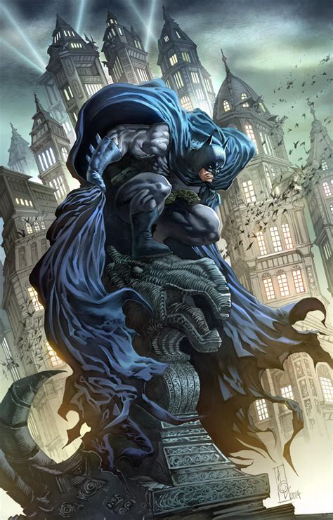 Batman Commission In Color 2 By Quahkm On Deviantart