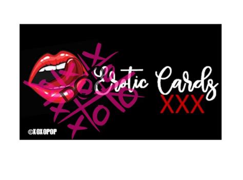Erotic Cards Etsy