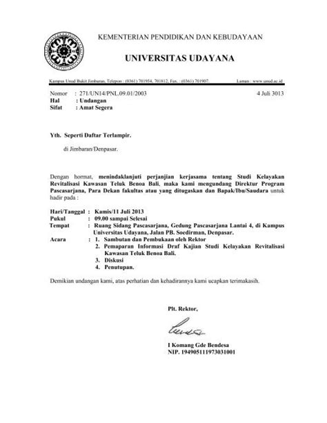 Surat Undangan Bahasa Bali – Penggambar